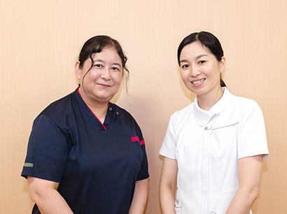 三浦 実和（みうら みわ）、川村　美紀子（かわむら みきこ）